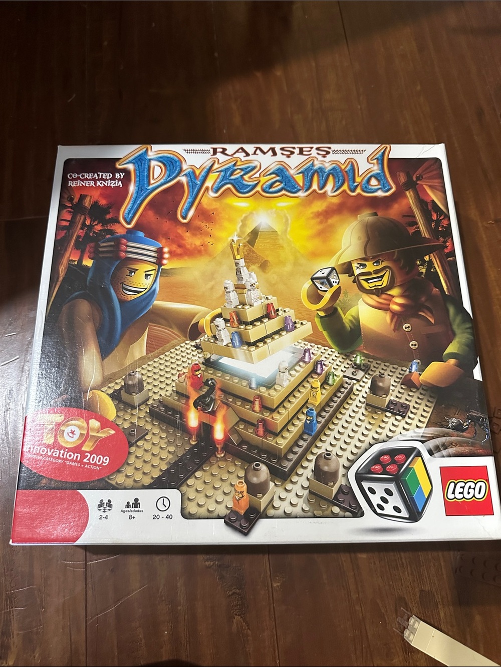 LEGO Games Ramses Pyramid 3843 2009 Incomplete Parts